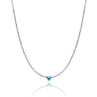 Necklace Brand Woman Attimi in Steel Cristallo 14NK016B - 14NK016B